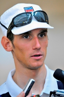 Cyklista Roman Kreuziger před odletem na loympiádu.